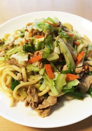 レモンバター焼きうどん-レシピのメイン写真