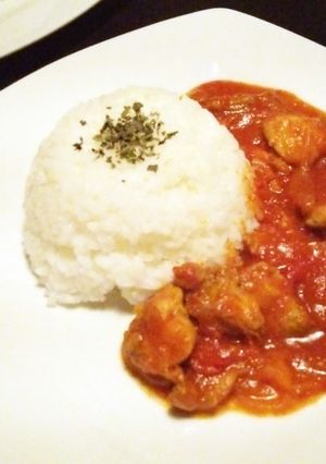 ノンオイル♪レンジで チキントマトカレー-レシピのメイン写真