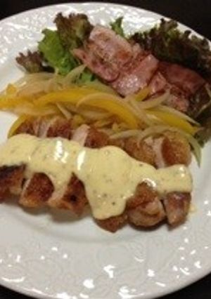 チキンソテー(マスタードマヨソース)-レシピのメイン写真