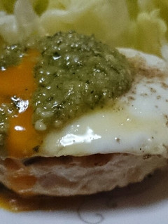 つくねバーグ☆バジルソース-レシピのメイン写真