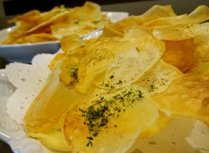 オーブンで揚げないポテトチップス♪-レシピのメイン写真