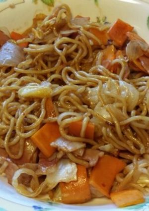夏にぴったり♪簡単ピリ辛焼きそば-レシピのメイン写真
