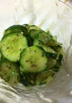 胡瓜の昆布茶漬け-レシピのメイン写真