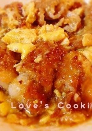 揚げないで焼くだけ！簡単！豚玉とじ-レシピのメイン写真