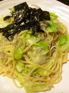 しらすの和風ペペロンチーノ-レシピのメイン写真