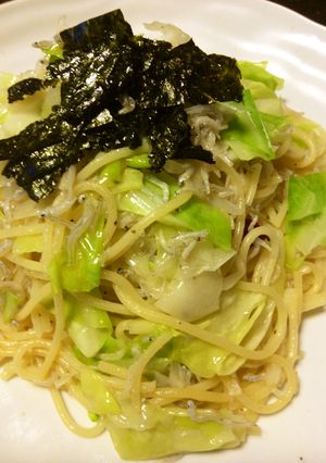 しらすの和風ペペロンチーノ-レシピのメイン写真