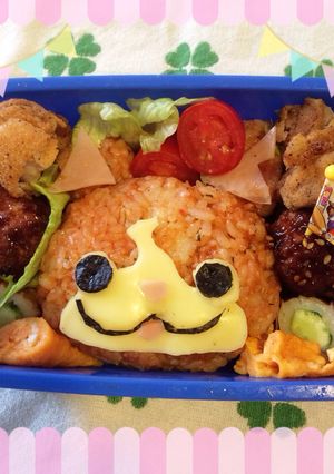 キャラ弁妖怪ウォッチ ジバニャン♡-レシピのメイン写真
