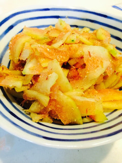 すいかの皮で節約レシピ-レシピのメイン写真