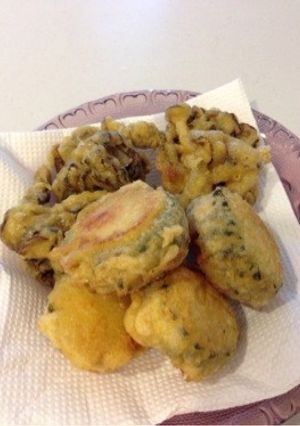 ゴーヤのポテト詰めカレー風味フリット☆-レシピのメイン写真