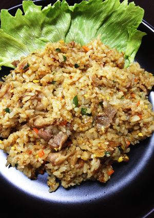 簡単☆スタミナカレーチャーハン-レシピのメイン写真