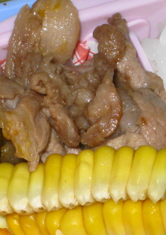 お弁当に★お手軽しょうが焼き-レシピのメイン写真