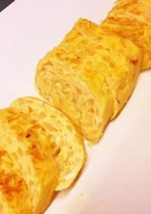 母の思い出料理玉ねぎ甘々絶品簡単卵焼き-レシピのメイン写真