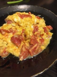 トマトとふわふわ卵の中華炒め-レシピのメイン写真
