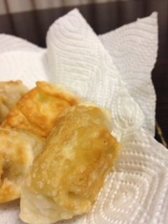 かぼちゃとクリチの揚げ餃子♫-レシピのメイン写真