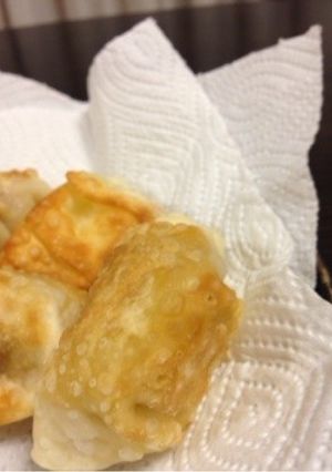 かぼちゃとクリチの揚げ餃子♫-レシピのメイン写真
