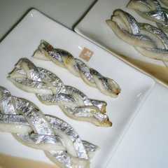 รูปของ タチウオの三つ編み焼き
