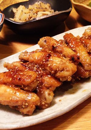 鶏手羽中の甘辛焼き-レシピのメイン写真