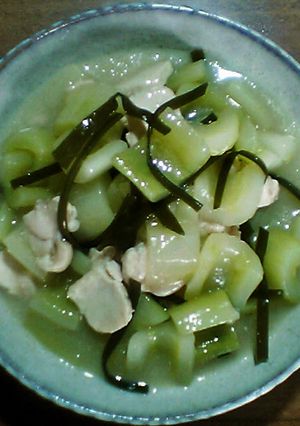 きゅうりと鶏肉のうま煮-レシピのメイン写真