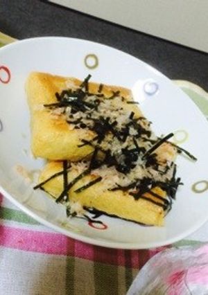 QC＊油揚げin納豆〜☆-レシピのメイン写真