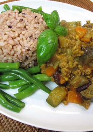 手軽につくる 夏野菜のドライカレー-レシピのメイン写真