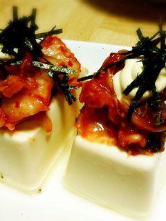 キムチマヨ冷奴-レシピのメイン写真