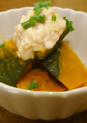 かぼちゃと大豆のあんかけ-レシピのメイン写真
