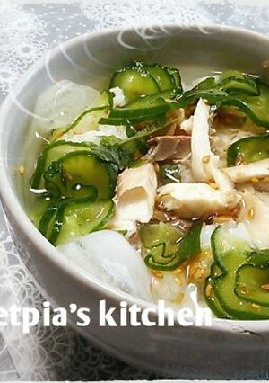 鯵の干物の冷や汁♪-レシピのメイン写真