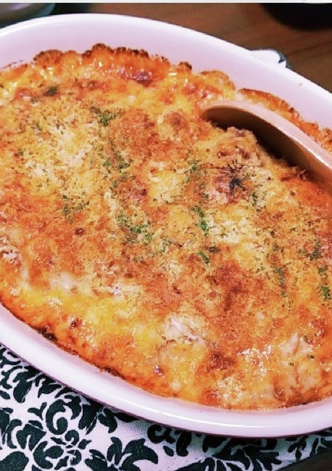 簡単！ナスとトマト☆挽き肉グラタン-レシピのメイン写真