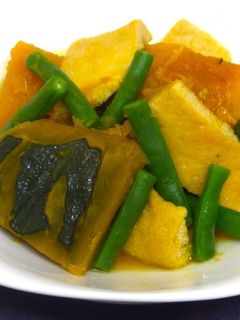 南瓜と油揚げの煮物-レシピのメイン写真