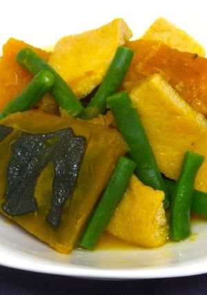 南瓜と油揚げの煮物-レシピのメイン写真