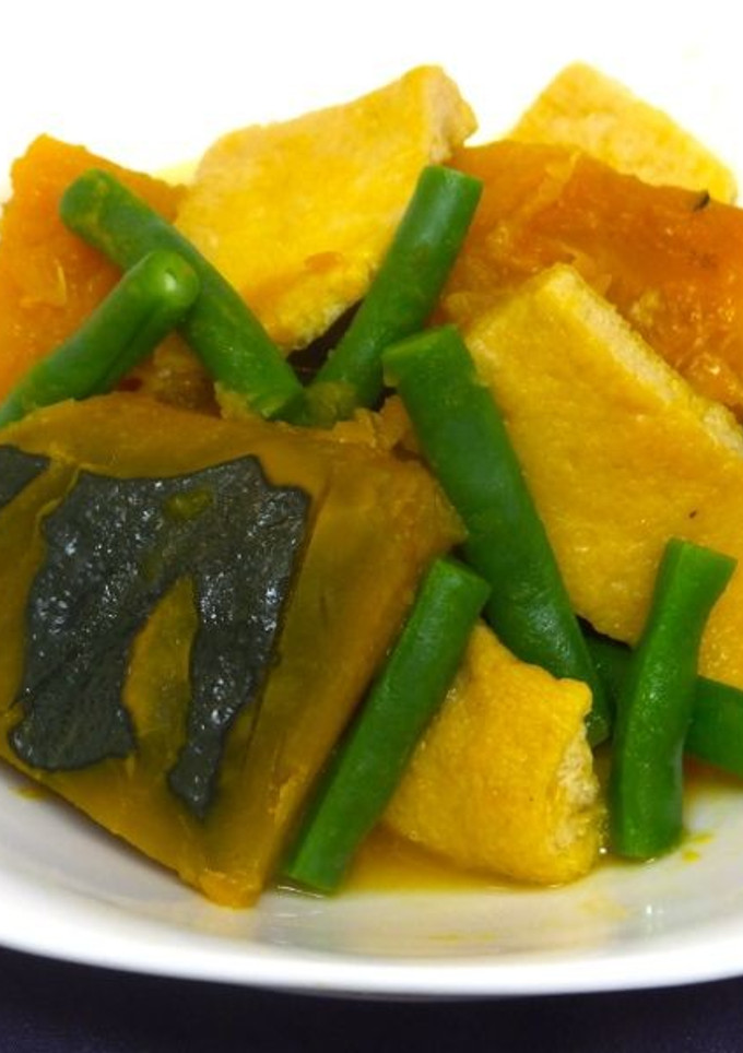 南瓜と油揚げの煮物-レシピのメイン写真
