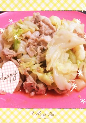 簡単さっぱりうまうま豚キャべ-レシピのメイン写真