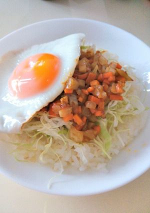 簡単タコライス風ランチ-レシピのメイン写真