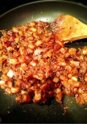 ま〜さん、☆豚肉のあぶらみそ！-レシピのメイン写真