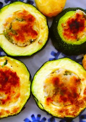 夏野菜のおから肉詰め-レシピのメイン写真