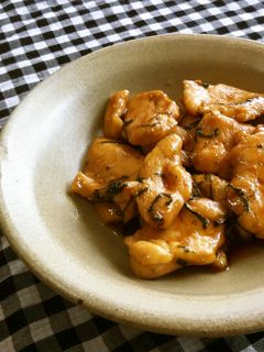 鶏むね肉と青紫蘇の甘酢照り焼き-レシピのメイン写真