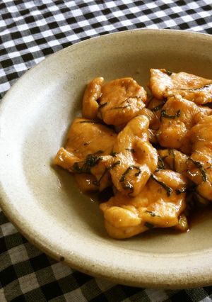 鶏むね肉と青紫蘇の甘酢照り焼き-レシピのメイン写真