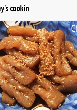 味付けは一つだけ！楽チン蒟蒻の煮物-レシピのメイン写真