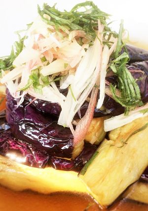 簡単☆なすの煮浸し　ミョウガとしそ風味-レシピのメイン写真