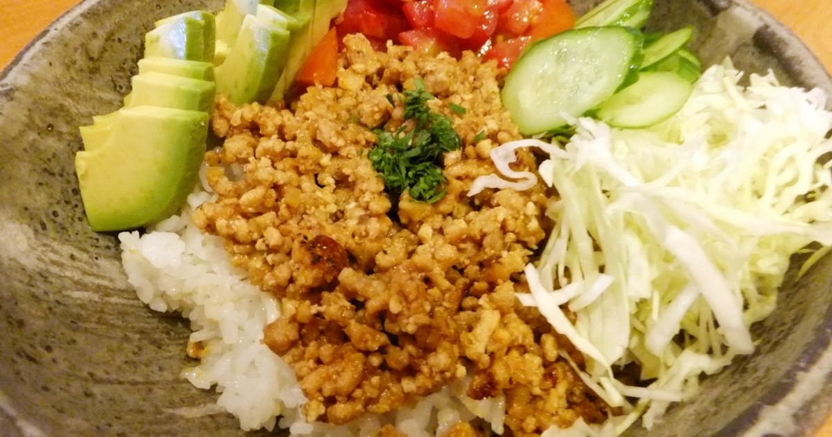 タコライス…豆腐でかさ増し… by こえにゃん 【クックパッド】 簡単