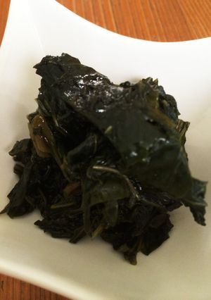サツマイモ葉の佃煮-レシピのメイン写真