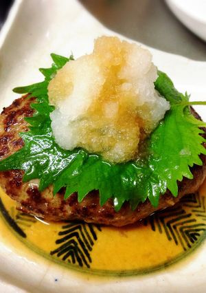 大根おろしのせハンバーグ-レシピのメイン写真