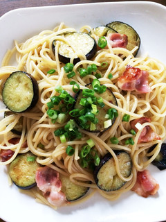 なすとベーコンの和風パスタ-レシピのメイン写真
