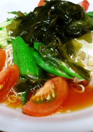 ベジタリアンそうめん冷やし中華-レシピのメイン写真