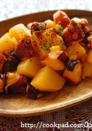 塩レモンで☆タコとじゃがいものガリシア風-レシピのメイン写真