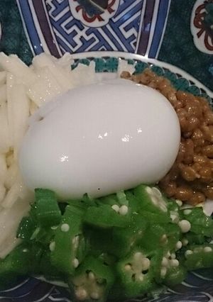 納豆好きにはたまらないネバネバ4種。-レシピのメイン写真