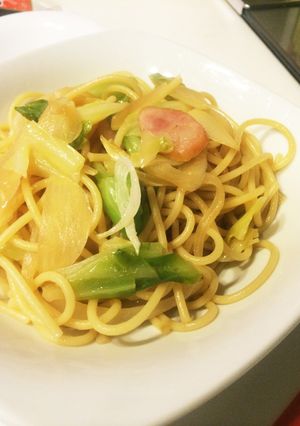 キャベツとバターの和風パスタ-レシピのメイン写真