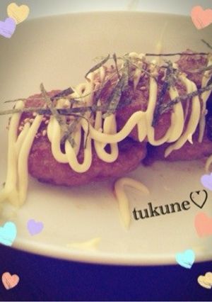 お肉とうふのヘルシーつくね♡-レシピのメイン写真