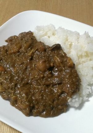 うちの定番！きのこカレー-レシピのメイン写真
