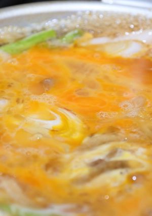 パパの親子丼　アスパラ入り-レシピのメイン写真